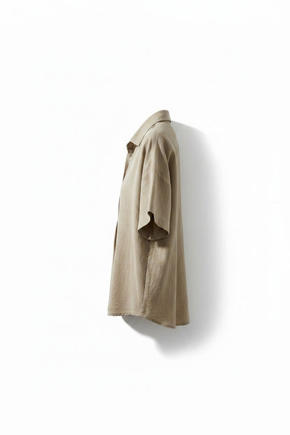 Blouse Col chemise Amondar, photo à plat