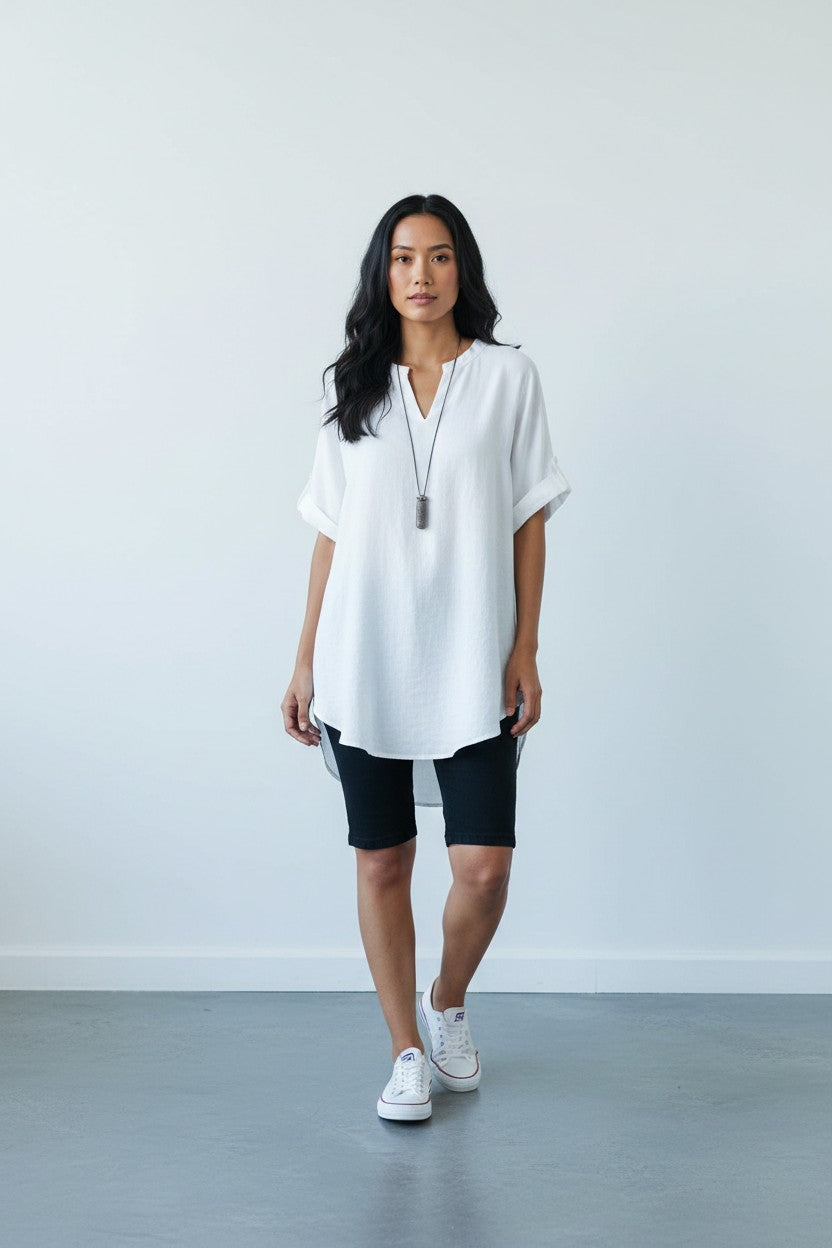 Blouse Col V