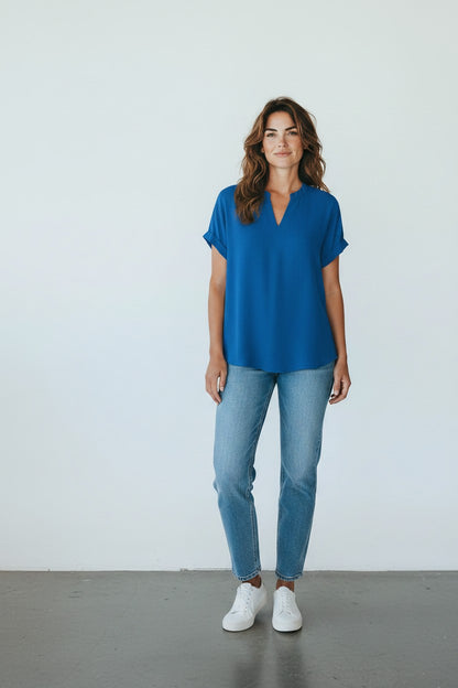 Blouse Col V