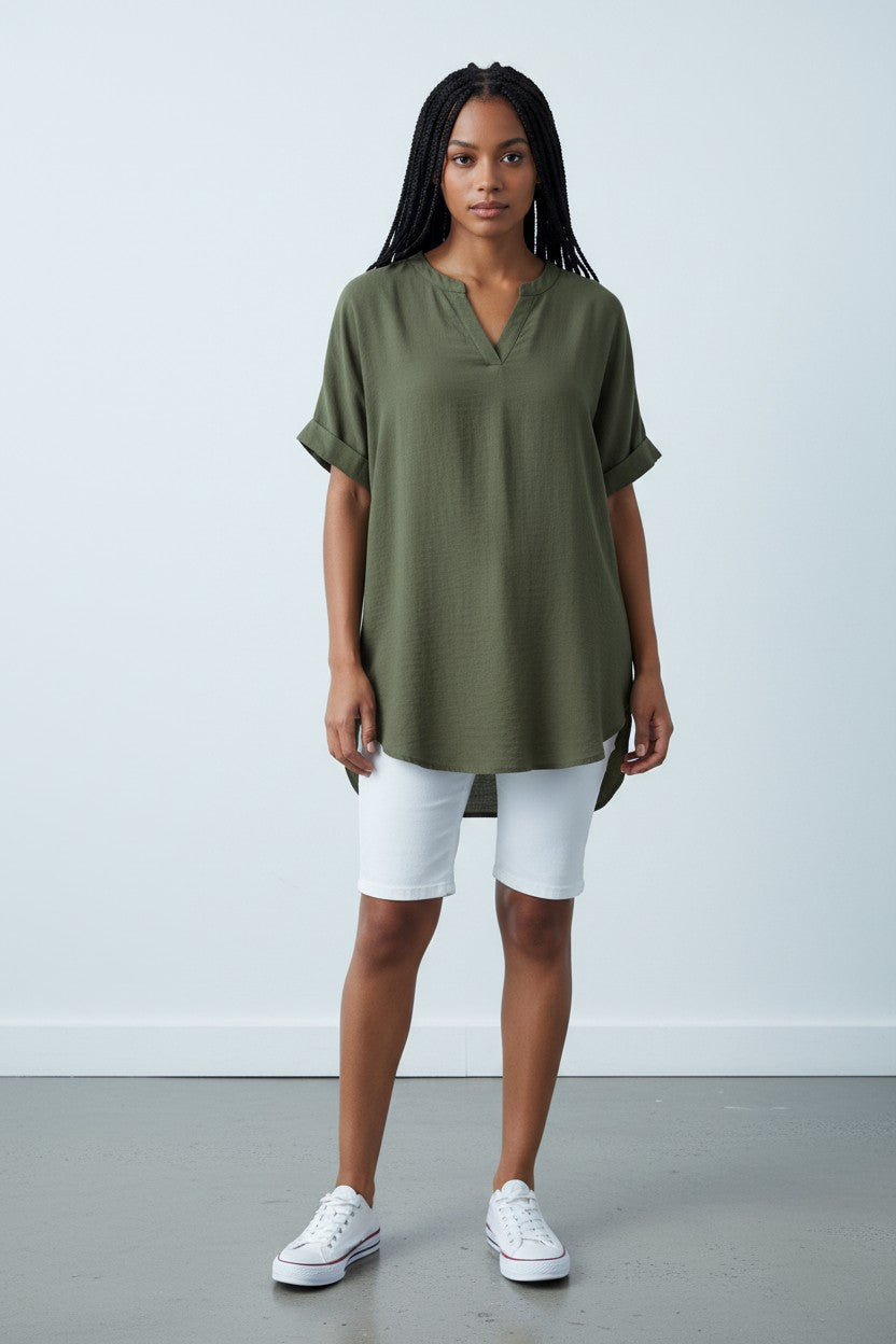 Blouse Col V